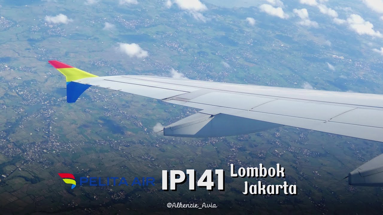 Trip-Report Pelita Air IP141 Lombok-Jakarta