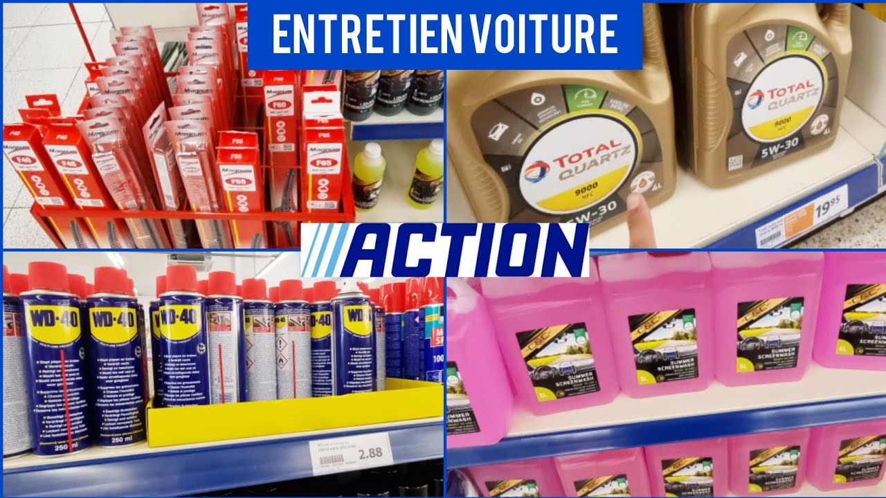 🚗👩🏻‍🔧ACTION RAYON AUTO PRODUIT D'ENTRETIEN VOITURE 