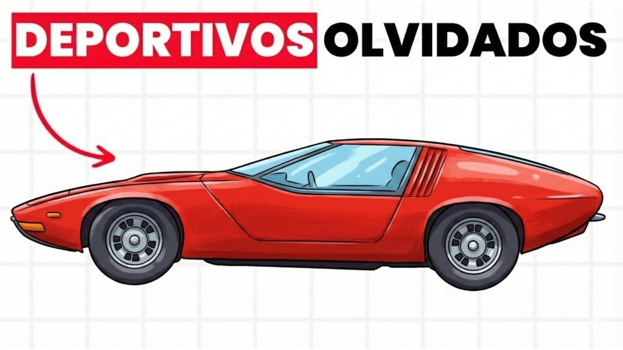 20 Coches Deportivos de los 70 Fueron Borrados de la Historia