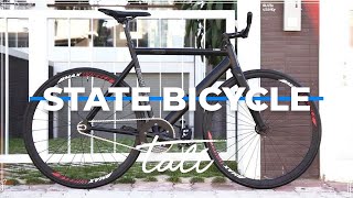 DREAM BUILD FIXED GEAR BIKE - 6061 BLACK LABEL - State Bicycle Co. // TALI Bike