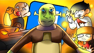 จะเกิดอะไรขึ้น!! เฮวี้ พบกับ Shrek | Garry's Mod Multiplayer Gameplay
