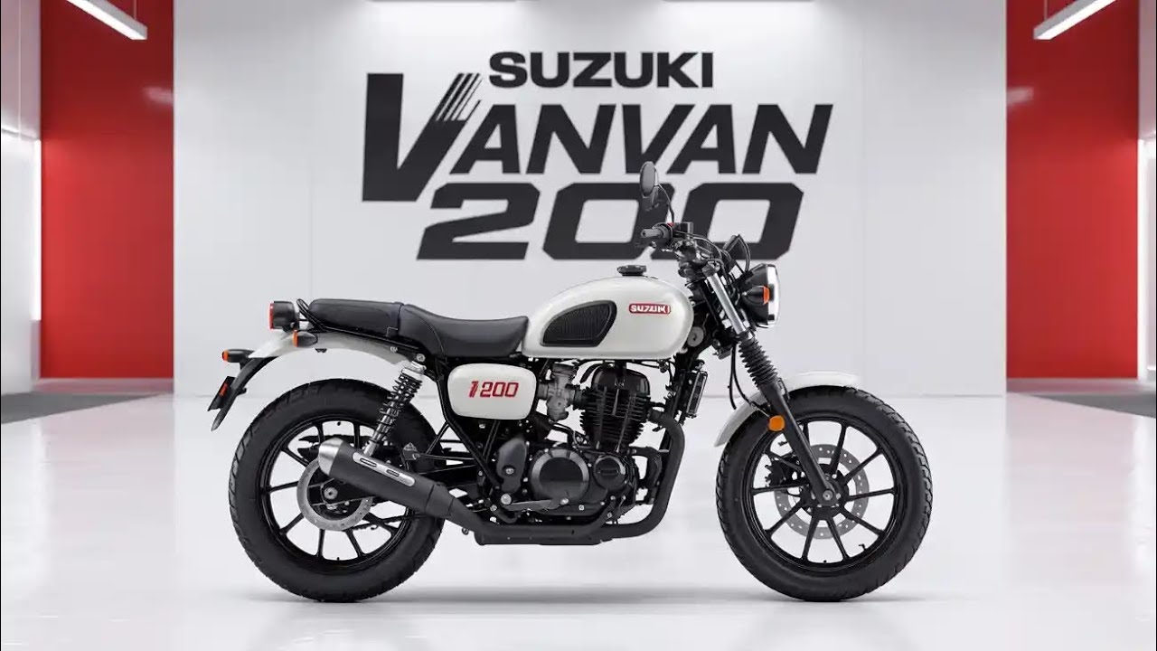 The 2026 Suzuki VanVan 200 Finally Revealed – Retro Style Meets