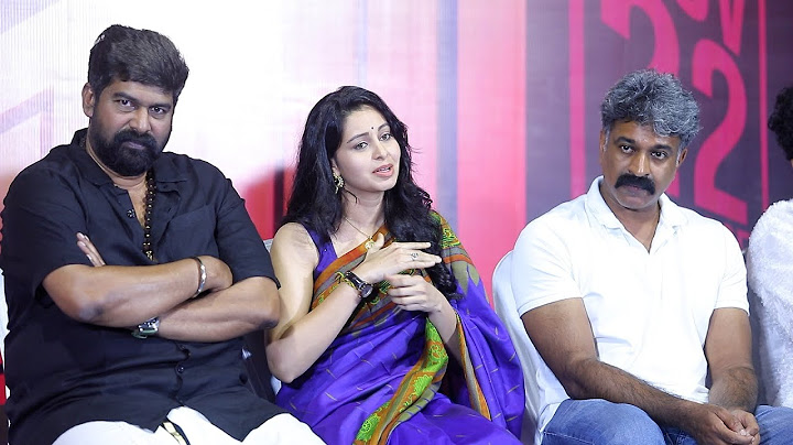 'Pani'  Movie Press Meet Joju George | Abhinaya | Santhosh Narayanan | Sagar | Junaiz | Pani Trailer