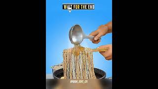 How to make noodles 🥶New Trick unlock 🔓#shorts #edit