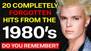 20 Songs From The 1980s You Forgot Were Awesome