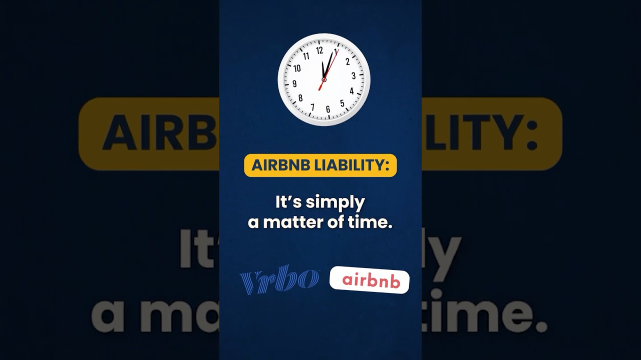 AIRBNB LIABILITY: It's simply a matter of time! 