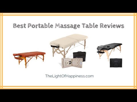 Best Portable Massage Table Reviews (2022 Buyers Guide)