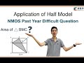 TOP questions | NMOS 2022 R1 Q16——Application of Half Model