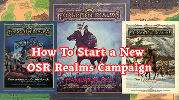 Voel je je overweldigd door de Forgotten Realms? Zo begin je een ouderwetse D&D-campagne!