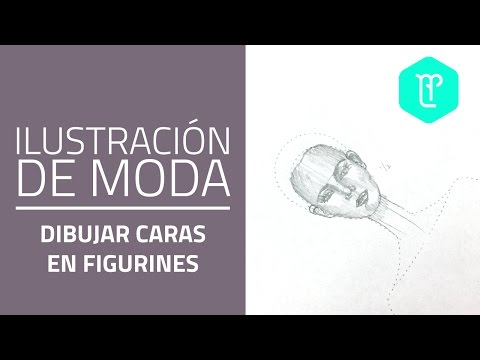 Cómo dibujar una cara en figurines de moda 🙍