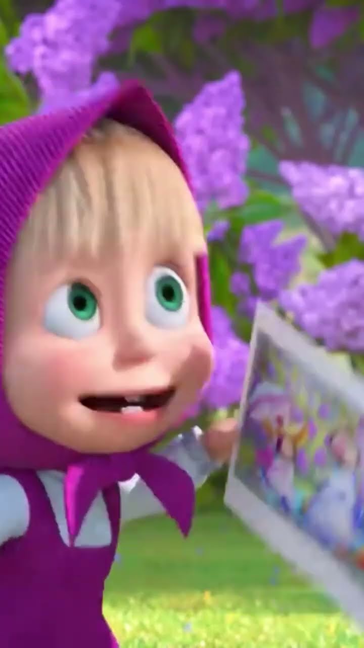 What a cool Photo Booth! ?? #LilacPicnic #MashaAndTheBear #Shorts #cartoonforkids #kids