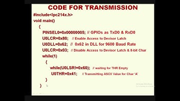 ARM LPC2148 UART Datasheet Analysis, Programming, Executing, Simulating & Testing in KEIL IDE (4.0)