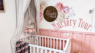 Baby Girl Nursery Tour - floral boho