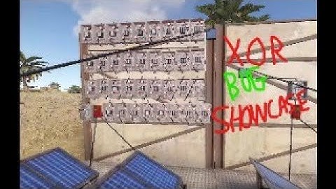 (PATCHED) Rust | XOR Switches are broken - Bug Showcase - Explanation and Uses (v1)