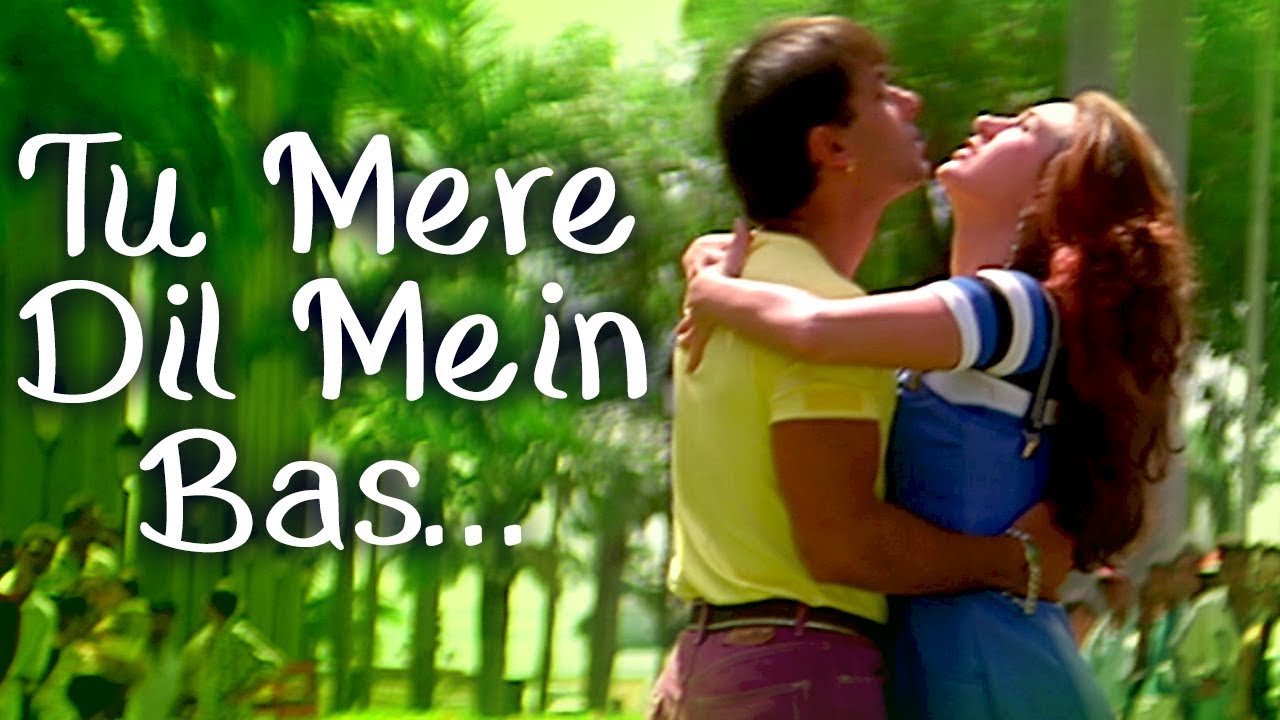 Tu Mere Dil Mein Bas Ja  Salman Khan  Karishma Kapoor  Judwaa Songs  Kumar Sanu  Poornima