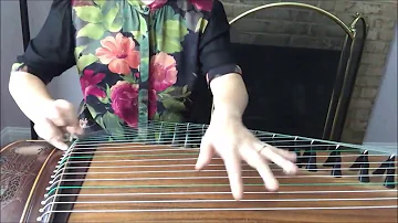 夏冰古筝教学示范：云水禅心 Cloud Water Zen - Guzheng by Bing Xia