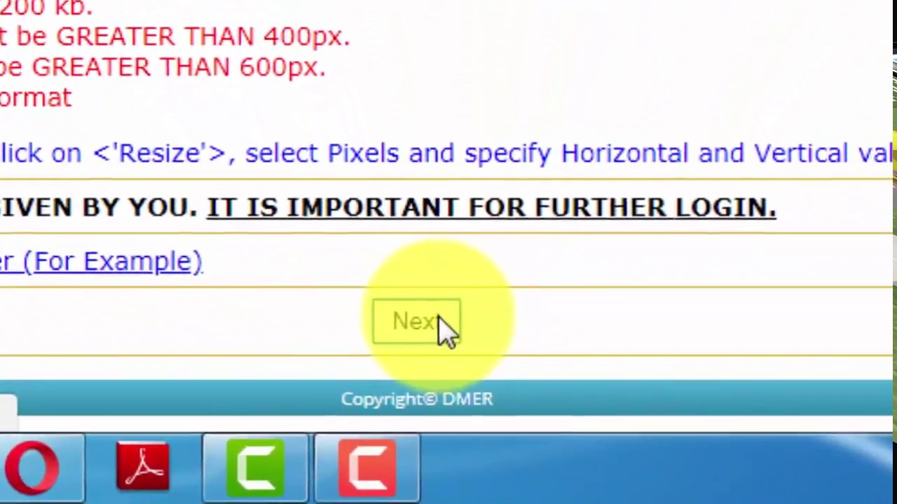 HOW TO APPLY/FILL DMER APPLICATION FORM FOR NEET 2018 ?
