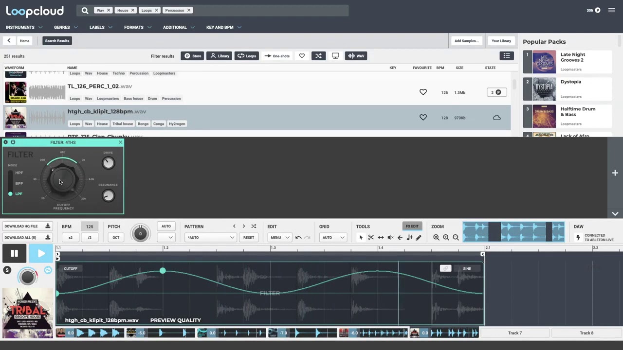 How to Make a House Groove _ Loopcloud Tutorial