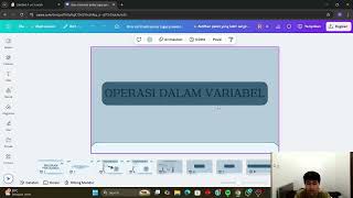 MEMBUAT VARIABEL DI SCRATCH DAN JUGA PYTHON