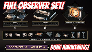 NEW DUNE TWITCH DROPS! NEW DEV LIVESTREAM!