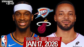 (LIVE) SGA vs Norman Powell | Oklahoma City Thunder vs Miami Heat NBA Live Stream