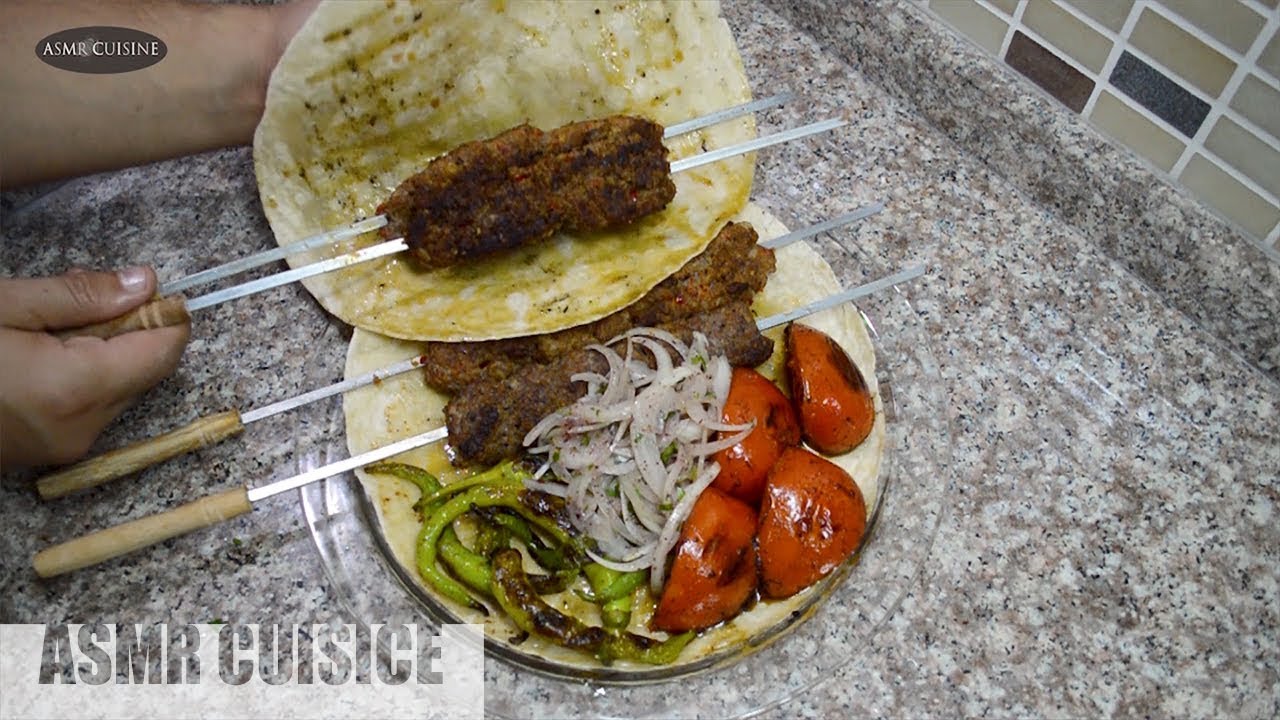 How To Prepare The Famous Turkish Kebab At Home Cooking Sounds YouTube
