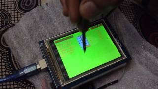 Advance Hotel Menu Mangement and  billing system using touch screen and X-Bee