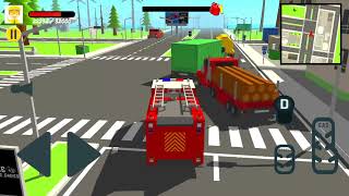 City Patrol Taxi Driver, School Bus Drive, Police Driver, Firetruck Driver Simulator Open World Game screenshot 2
