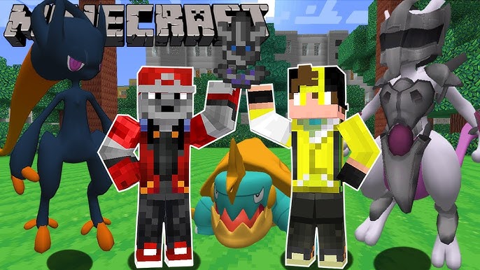 Minecraft - ILHA LUCKY PIXELMON ZACIAN E ZAMAZENTA vs ETERNATUS