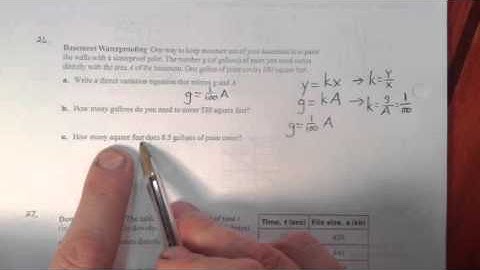 Direct Variation part 3