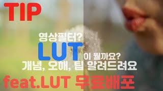 LUT 이란 무엇일까요? ㅣ영상을 이쁘게 해주는 영상필터 공유ㅣfeat. lut 무료배포 l Free lut l sony lut