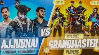 Ajju bhai v/s grandmaster players😱|#trending #viral #youtube #ajjubhai #ajjubhai94 #gaming #freefire