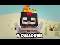 Paso Minecraft PERO soy un ESQUELETO