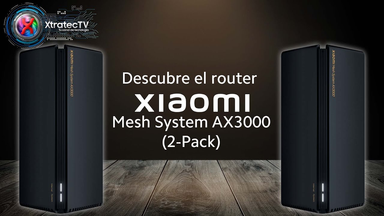 Système maillé Xiaomi AX3000 - Pack de 2