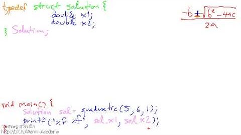 [C] ฟังก์ชันที่คืนค่าเป็น struct