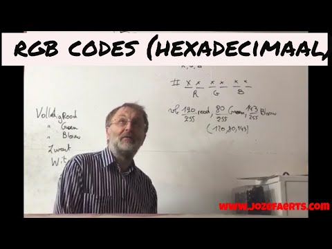 Video: Wat is de hexadecimale code voor bosgroen?