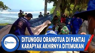 Ditunggu Orangtua di Pantai, Remaja Banjar yang Tenggelam di Pantai Karapyak Akhirnya Ditemukan