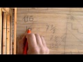 como hacer escaleras de madera #1(CALCULO)