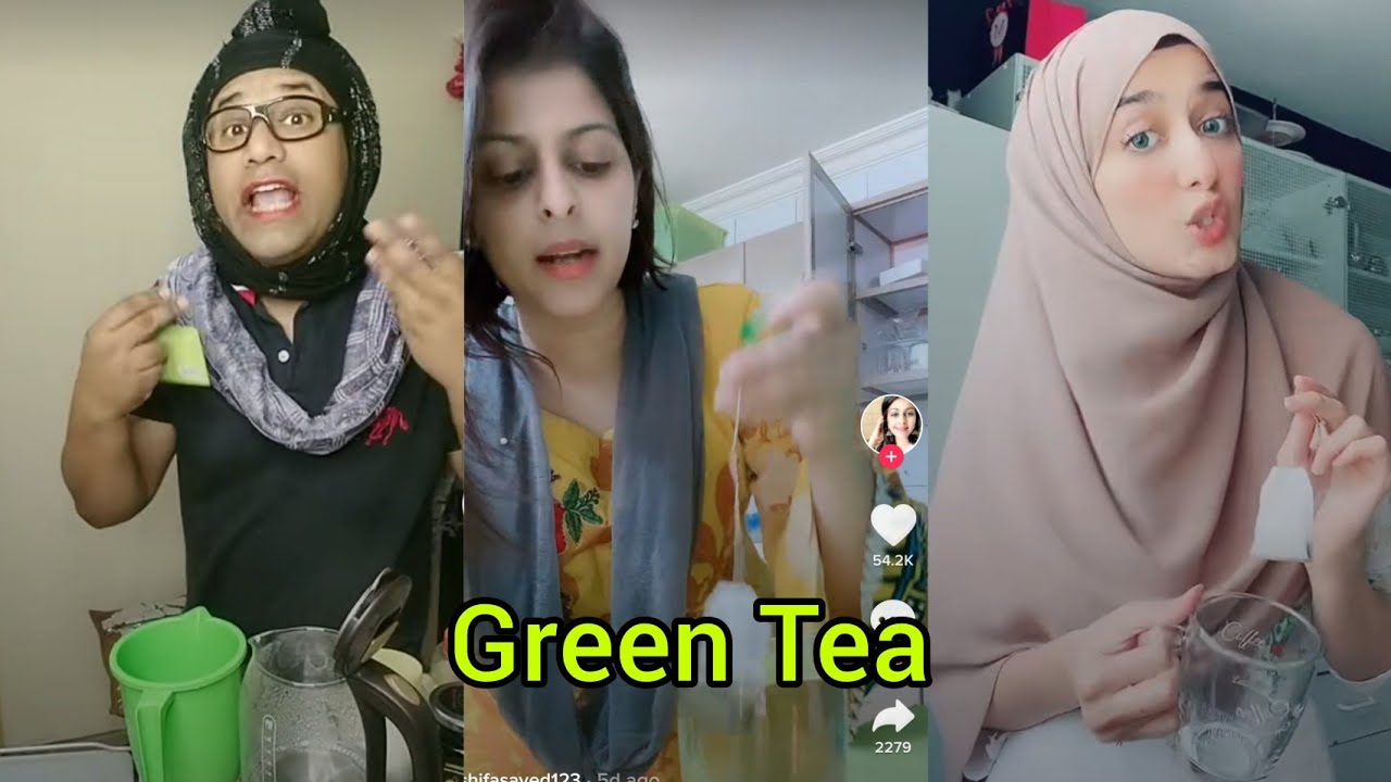 green tea kabhi bhi green honi chahiye Tiktok funny YouTube