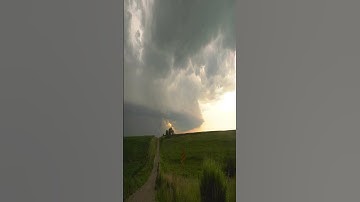 Storm Chasing 2025: Harlan County Nebraska Supercell #stormchasing #severeweather #tornadoalley