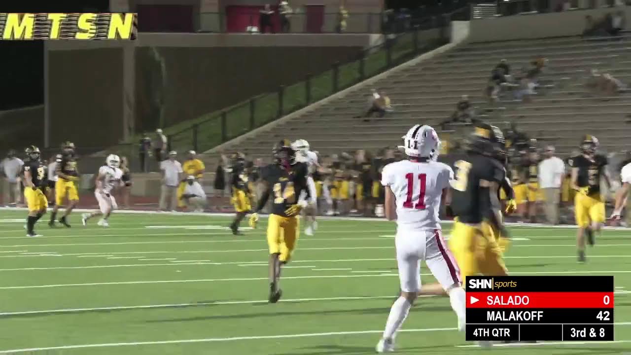 High School Football Salado Eagles vs Malakoff Tigers 9/8/2023