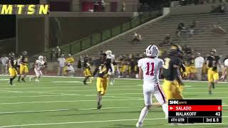 High School Football - Salado Eagles vs Malakoff Tigers - 