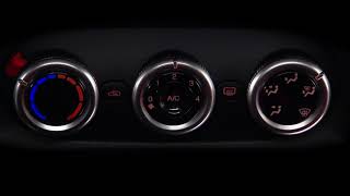 Manual Climate Control-How to use the climate controls in 2019 Fiat 500L