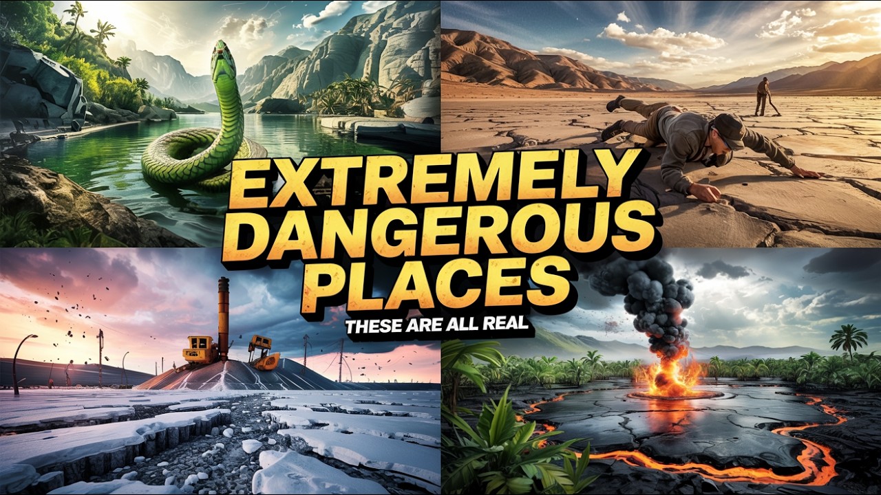 Top 12 Most Dangerous Places on Earth | You Won’t Believe! - YouTube