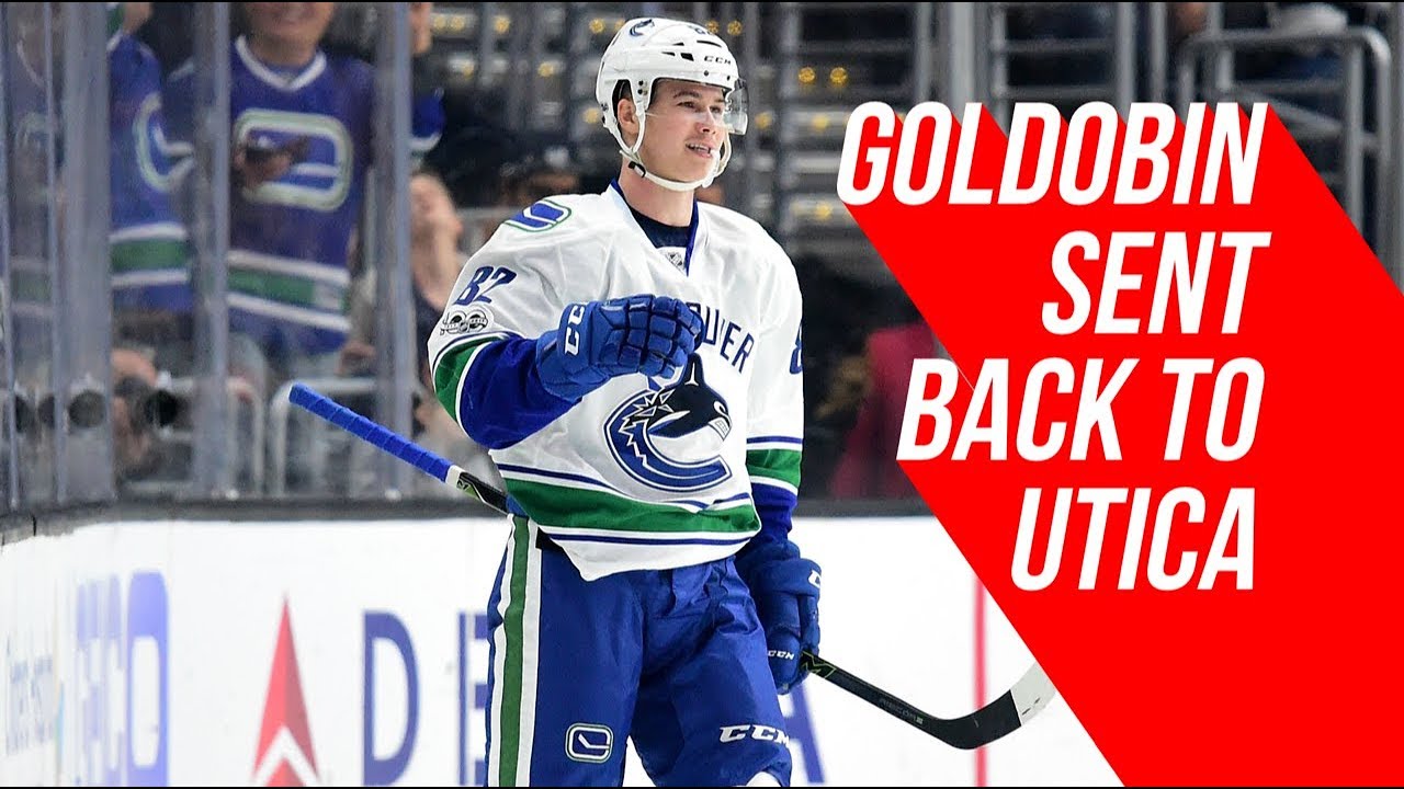 Vancouver Canucks: Goldobin sent back to Utica
