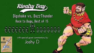 Rivalry: Digshake vs. BuzzThunder   Zelda II: Race to Bagu, best of 15