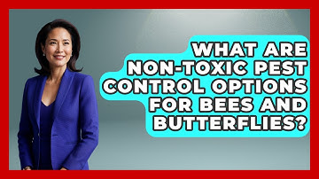 What Are Non-Toxic Pest Control Options for Bees and Butterflies? | Insects and Invaders