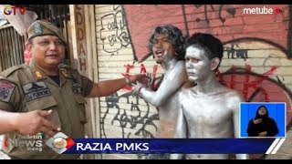 Razia PMKS, Dua Pengamen Jalanan di Tanah Abang Diamankan Satpol PP - BIS 10/09