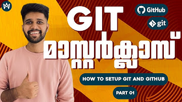 How to Set Up Git and GitHub | Git Installation Tutorial in Malayalam | Part 1
