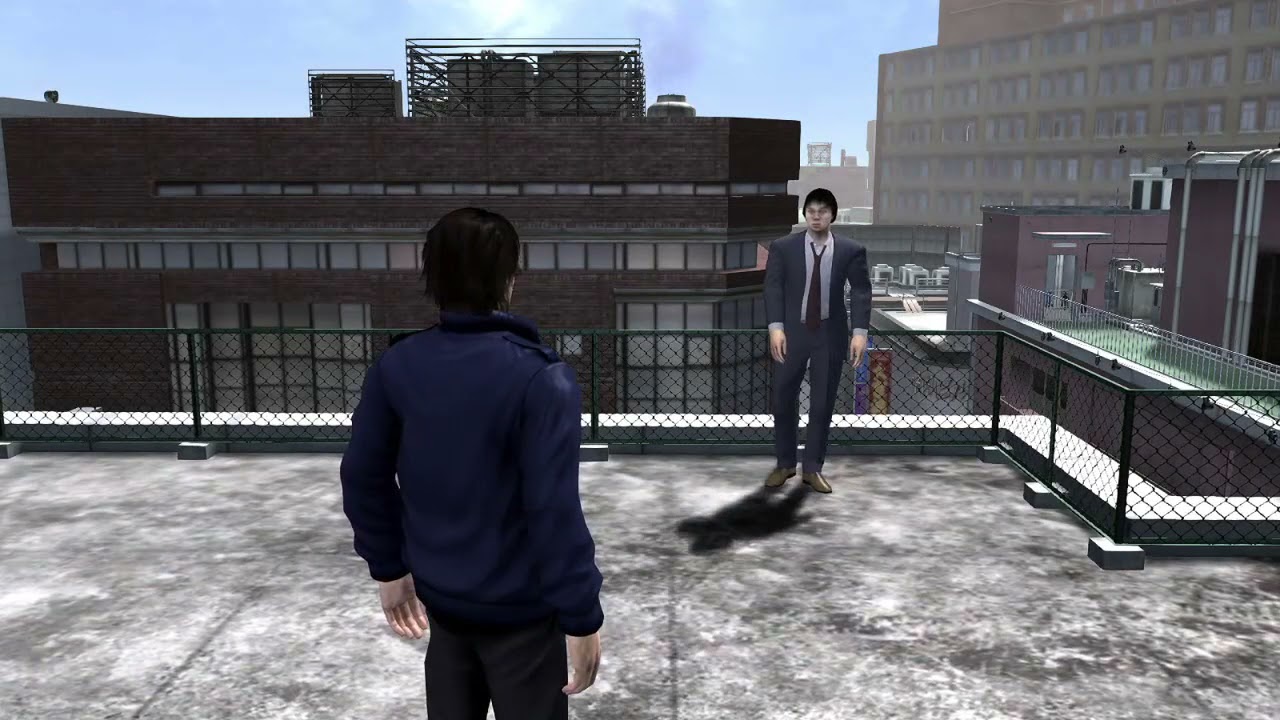 Yakuza 4 Remastered Tanimura helps a jumper (Police Scanner) YouTube